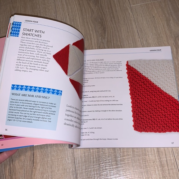 Geo Knits 10 lessons & projects for knitting book - Picture 5 of 6